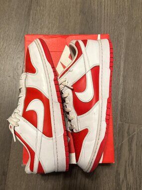 Nike Dunk Low Retro University Size 12 (Worn Slightly)